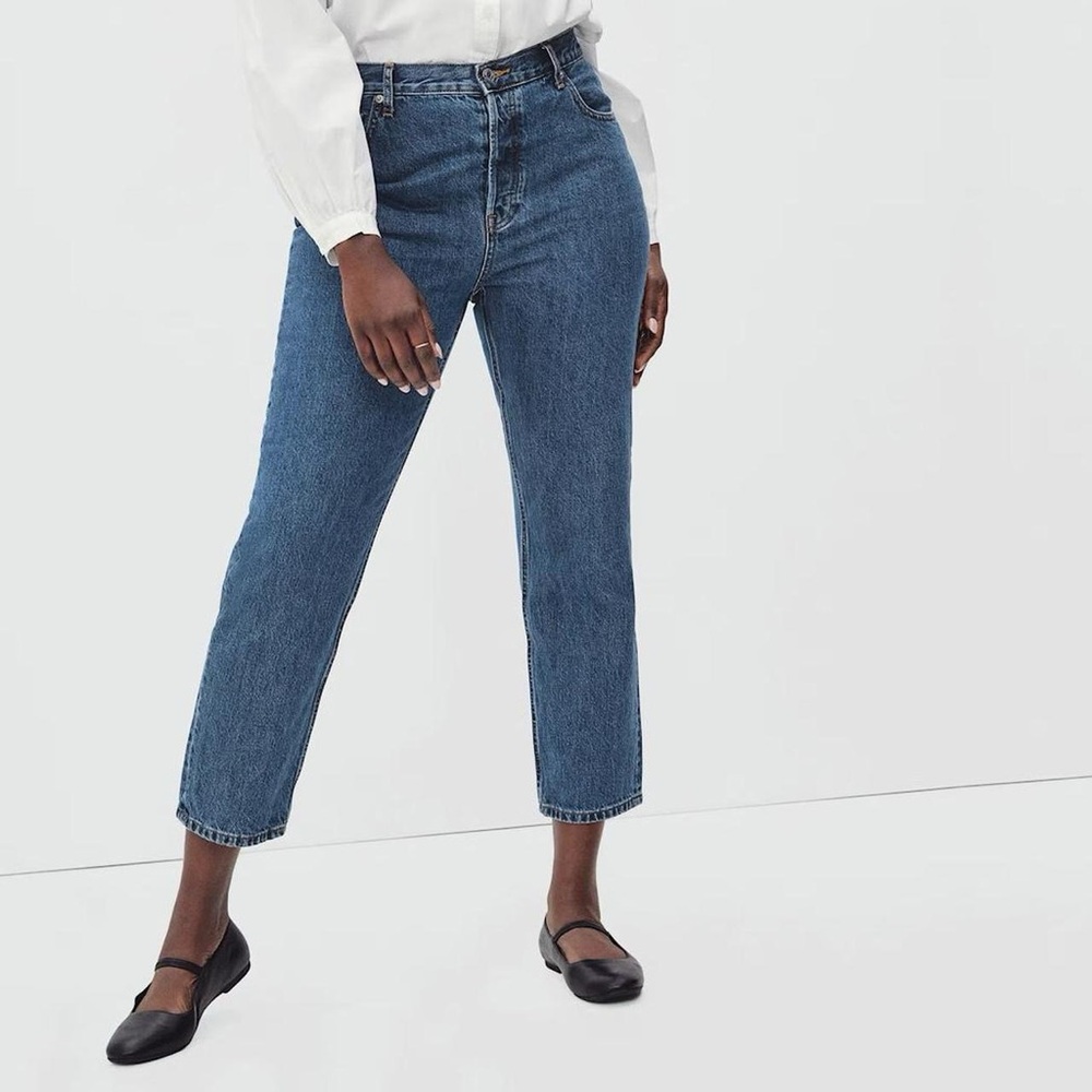 Everlane Curvy Cheeky Cropped Jeans